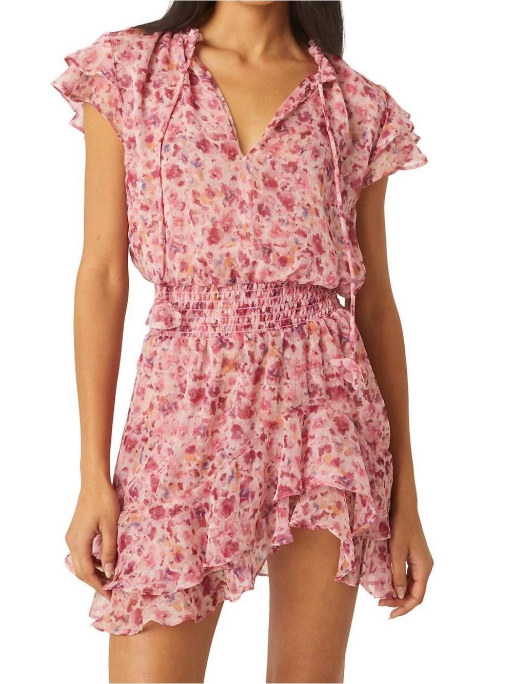 Misa Los Angeles floral dress - never worn